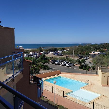 Appartement, Vue Sur Mer, Acces Direct Plage, Piscine Виас Экстерьер фото