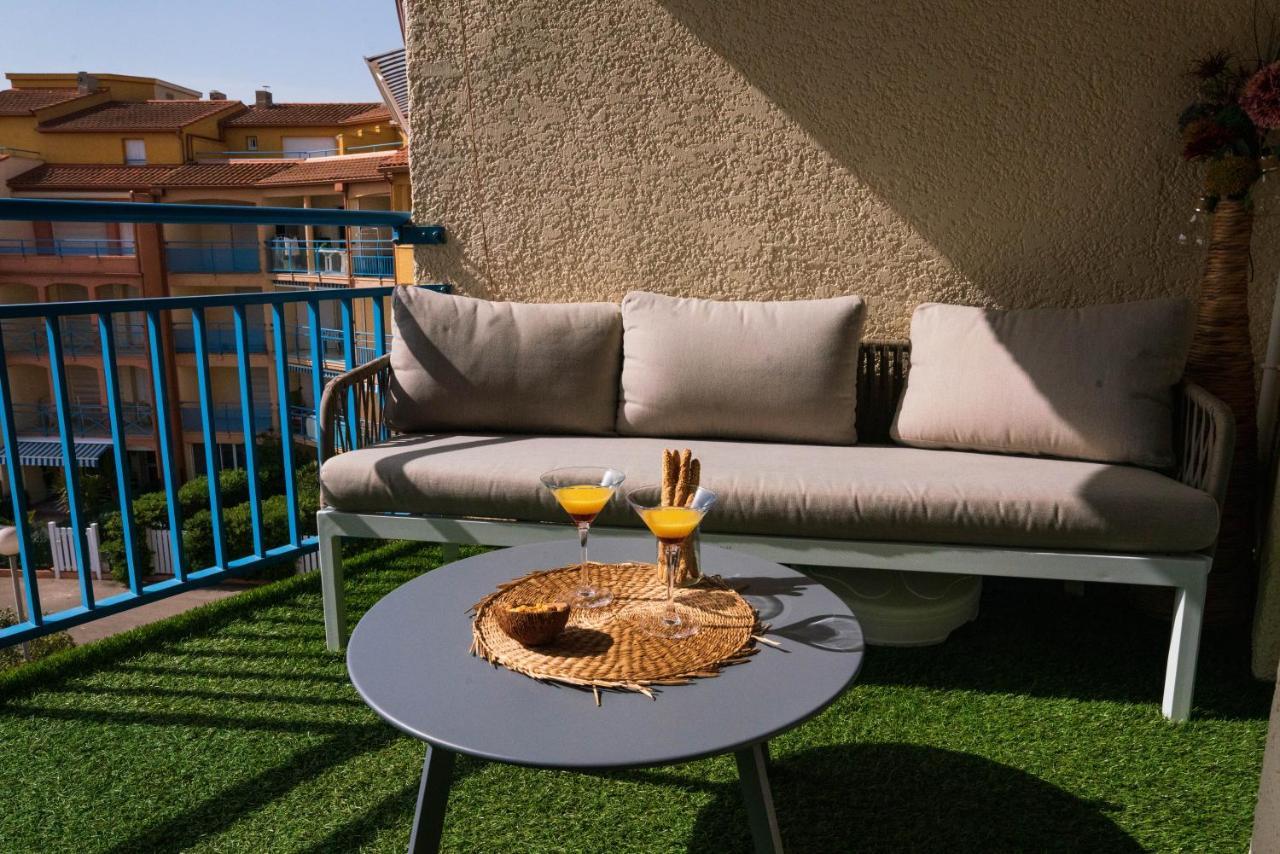 Appartement, Vue Sur Mer, Acces Direct Plage, Piscine Виас Экстерьер фото