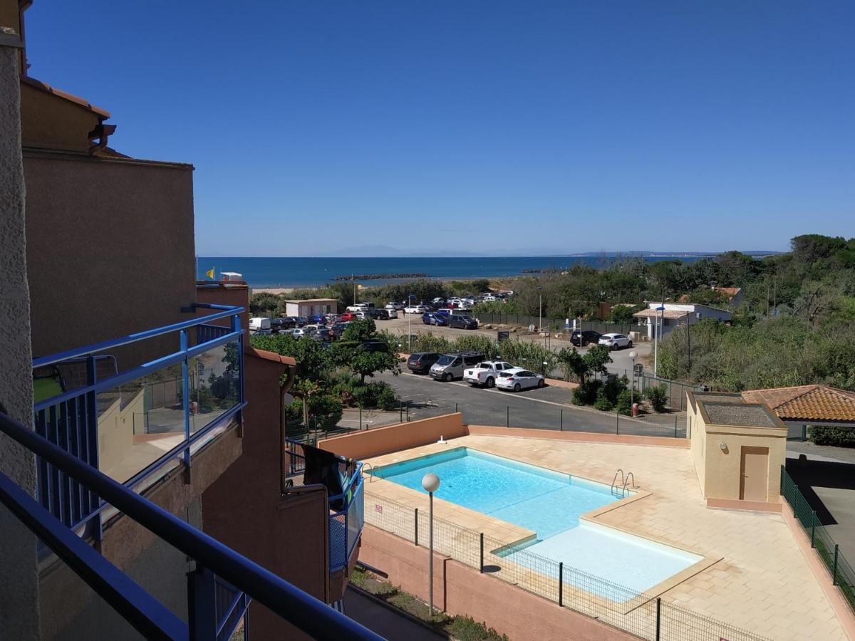 Appartement, Vue Sur Mer, Acces Direct Plage, Piscine Виас Экстерьер фото